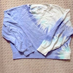 Blue and White Tie-dye Jacks Surf shop Sweatshirt